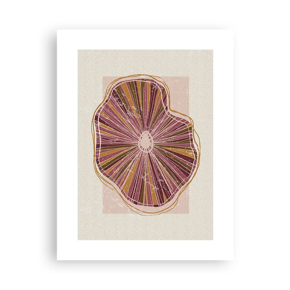 Poster - Stralende abstractie - 30x40 cm