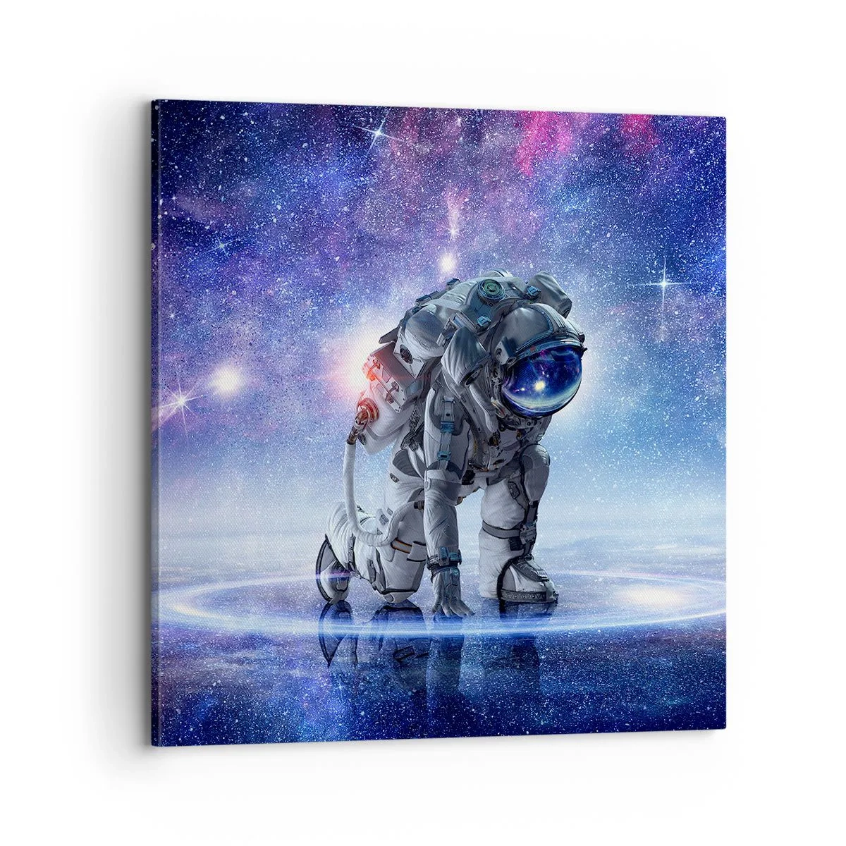 Schilderen op canvas - De sterrenhemel boven mij - 70x70 cm