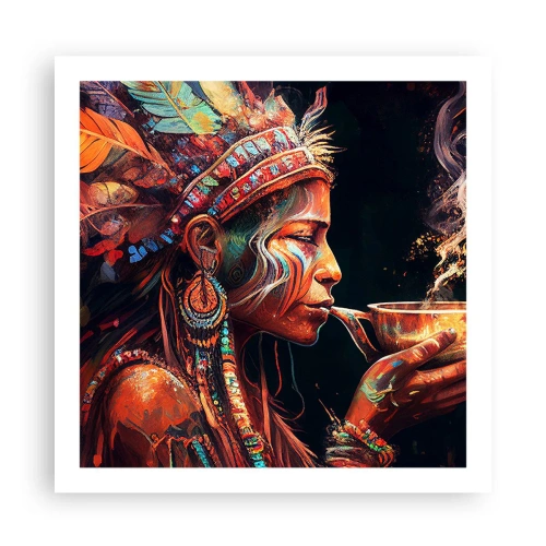 Poster - Magisch ritueel - 60x60 cm