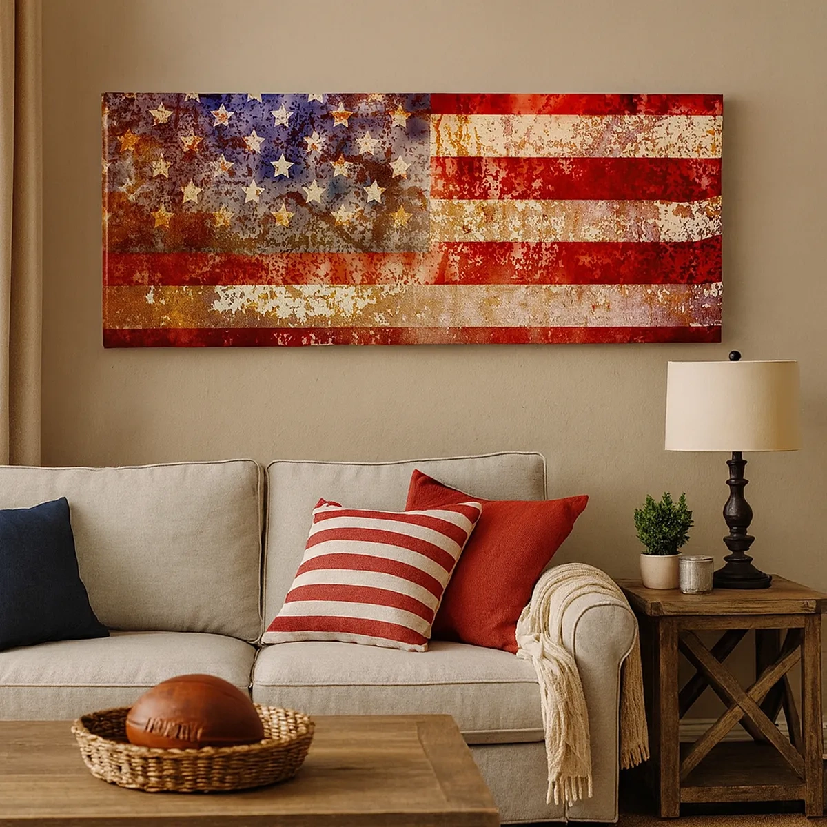 Schilderen op canvas - Glorie vervaagt niet - 30x30 cm