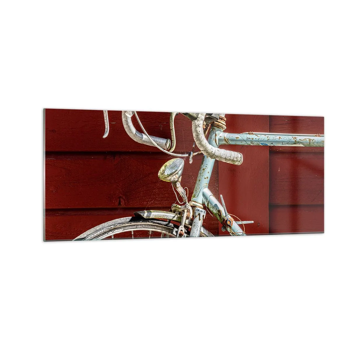 Schilderen op glas - Gecreëerd om te winnen - 100x40 cm