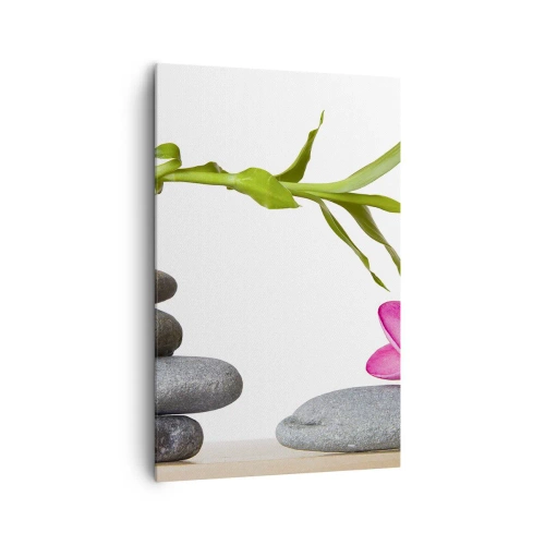 Schilderen op canvas - Kleuren van leven en duur - 80x120 cm