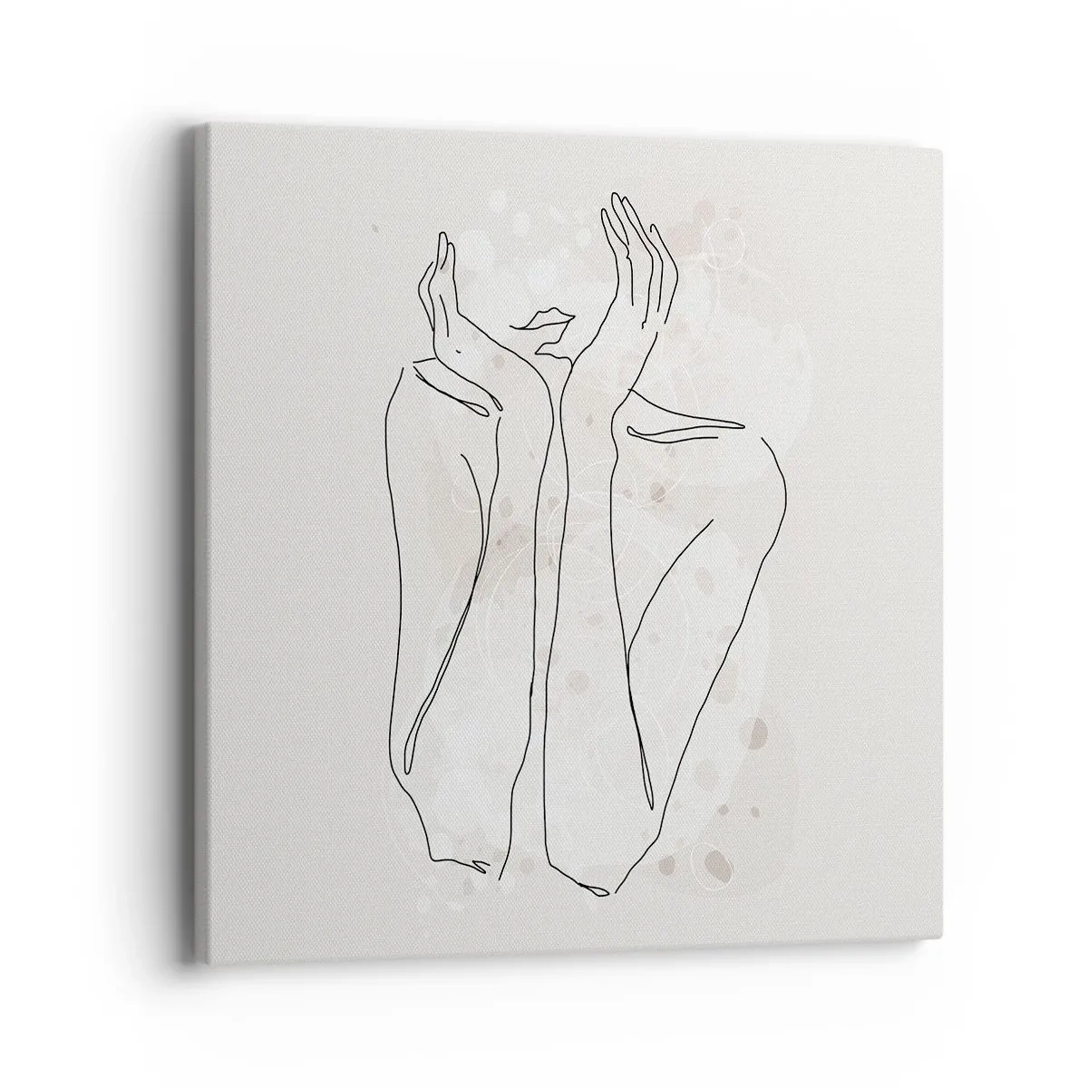 Schilderen op canvas - Een dromerig moment - 40x40 cm