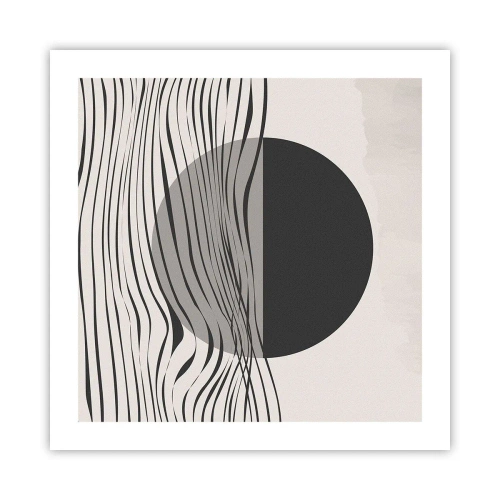 Poster - Halve compositie - 50x50 cm