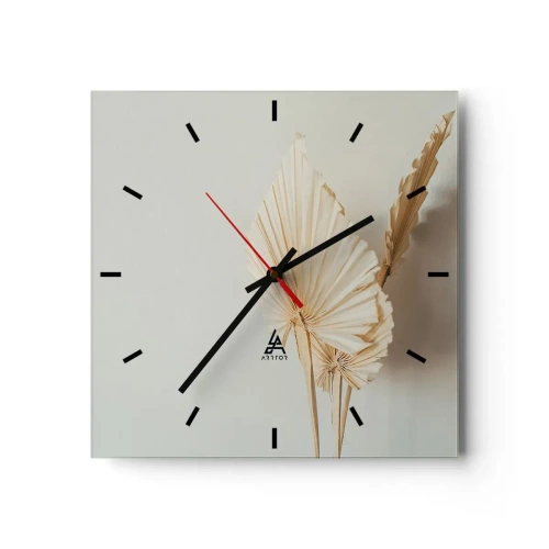 Wandklok - Klok - Wanneer je verlichting nodig hebt - 30x30 cm
