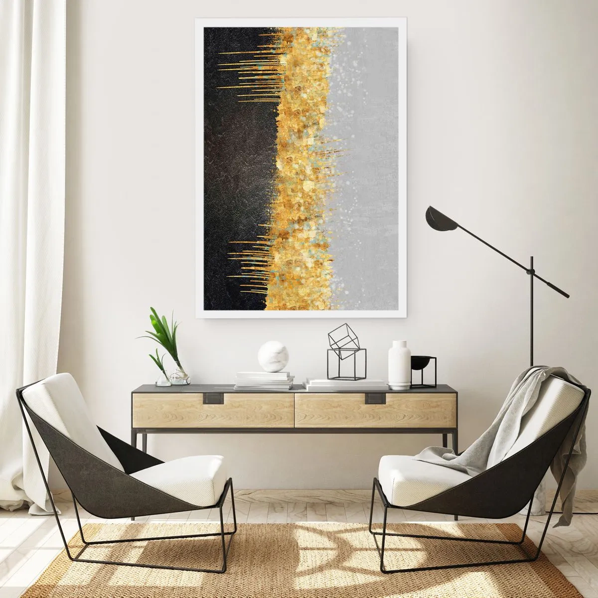 Poster - Naar binnen en naar boven - 40x50 cm