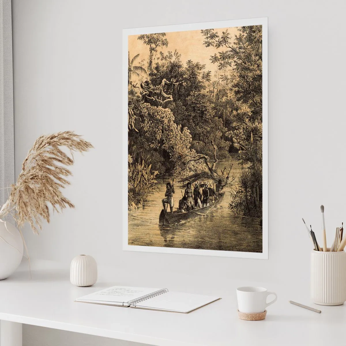 Poster - Expeditie naar de bron - 61x91 cm