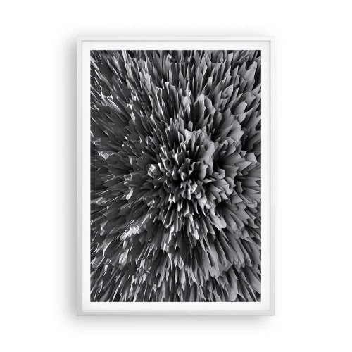 Poster in een witte lijst - Strikter kan het niet - 70x100 cm