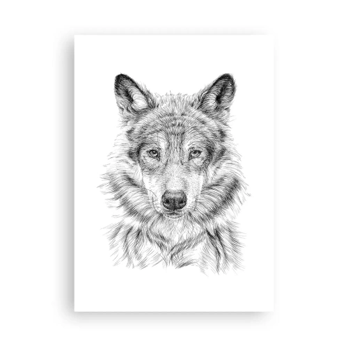 Poster - Een geboren leider - 50x70 cm