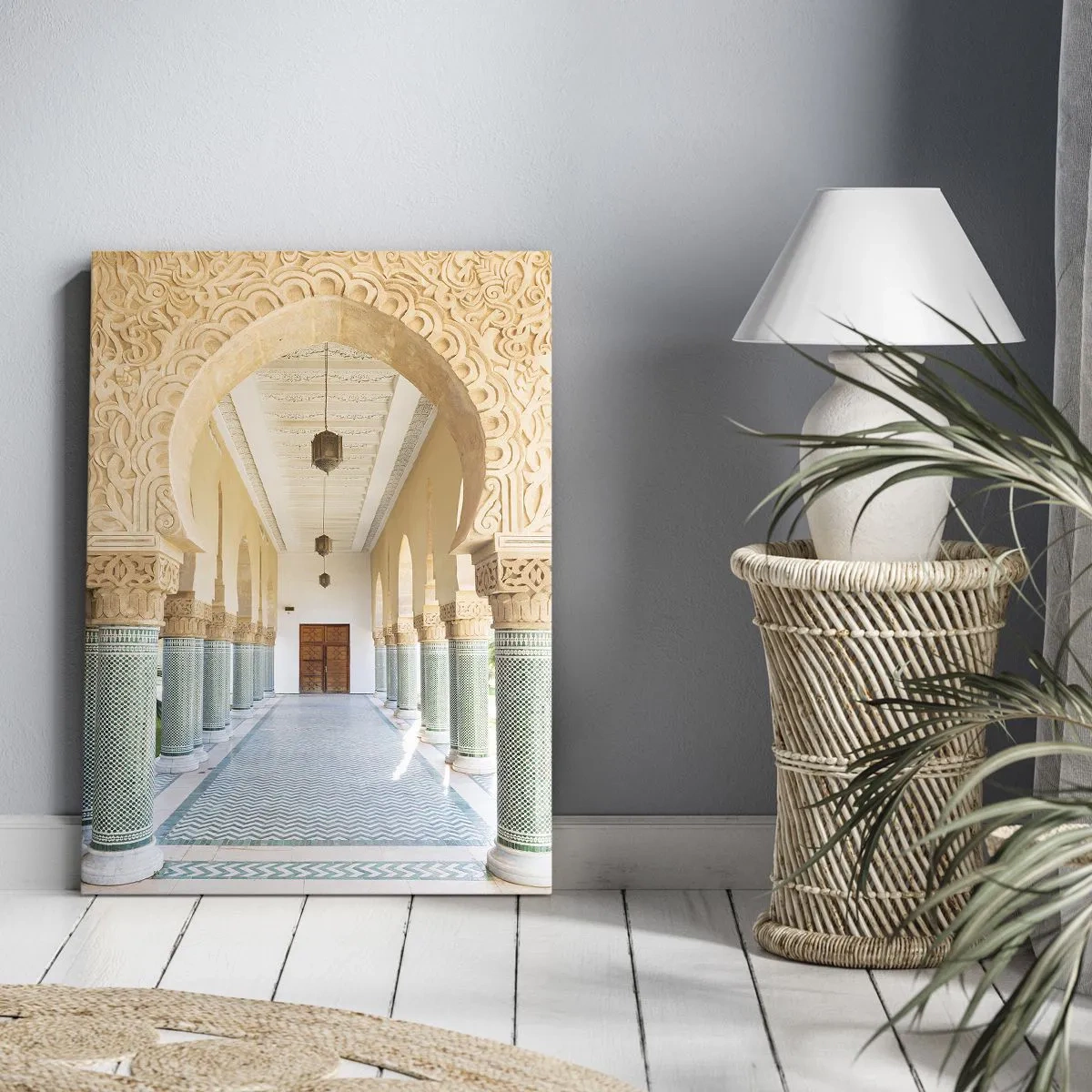 Schilderen op canvas - Uit de verhalen van Scheherazade - 45x80 cm