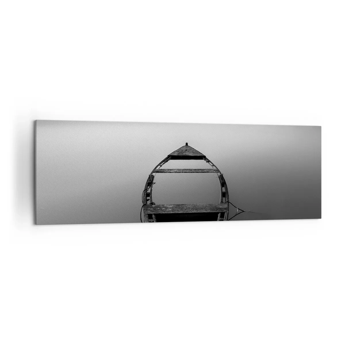 Schilderen op canvas - Verlangen en melancholie - 160x50 cm