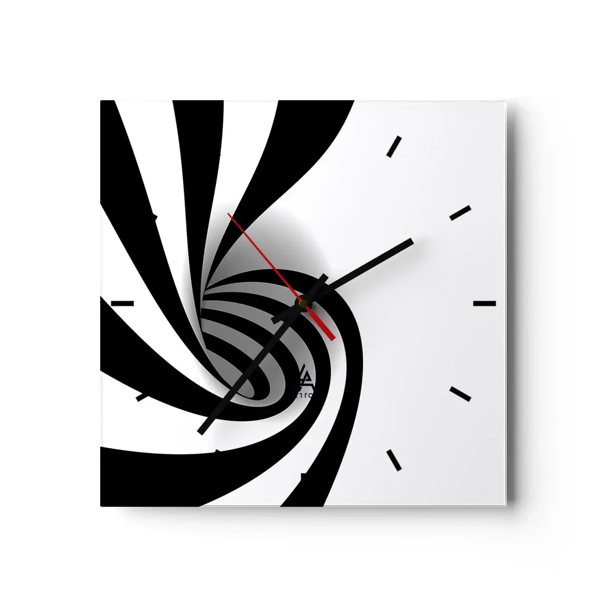 Wandklok - Klok - En toch draait het - 30x30 cm