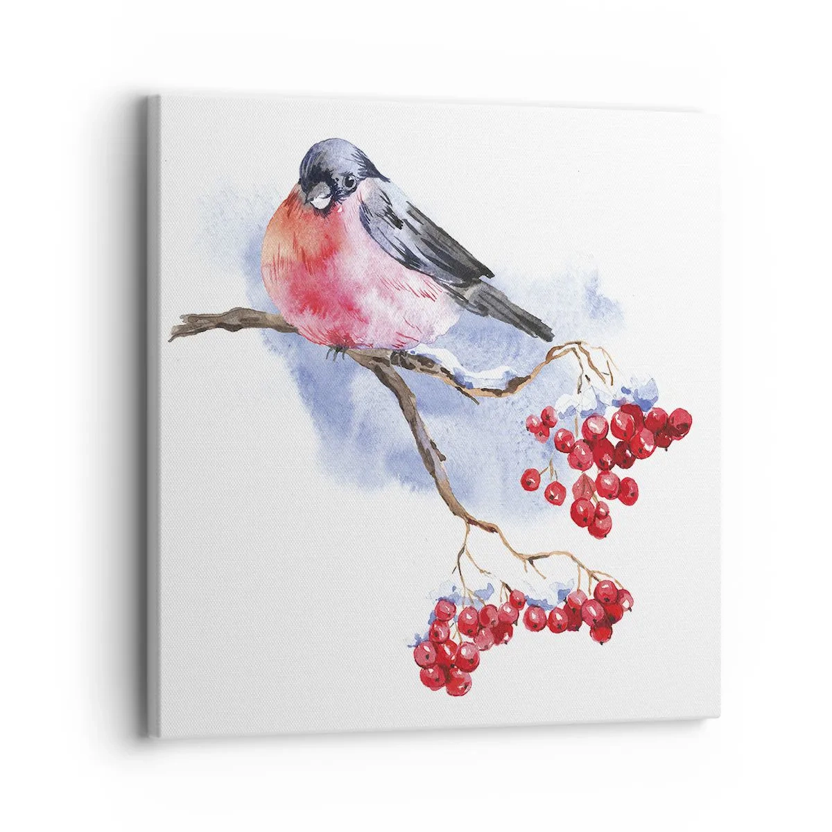 Schilderen op canvas - Winter in kleur - 30x30 cm