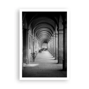 Poster - Onder de arcades - 70x100 cm