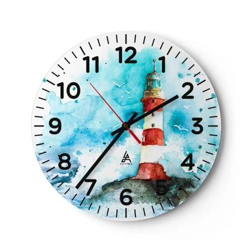 Wandklok - Klok - Eenheid van de elementen - 30x30 cm