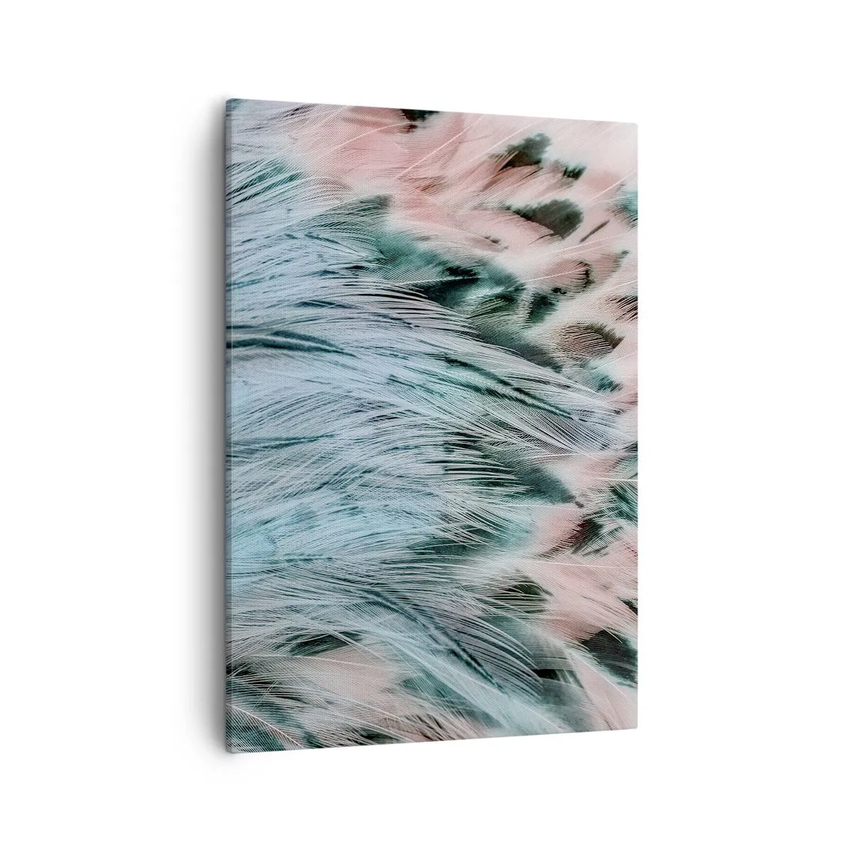 Schilderen op canvas - Saffier roze dons - 50x70 cm
