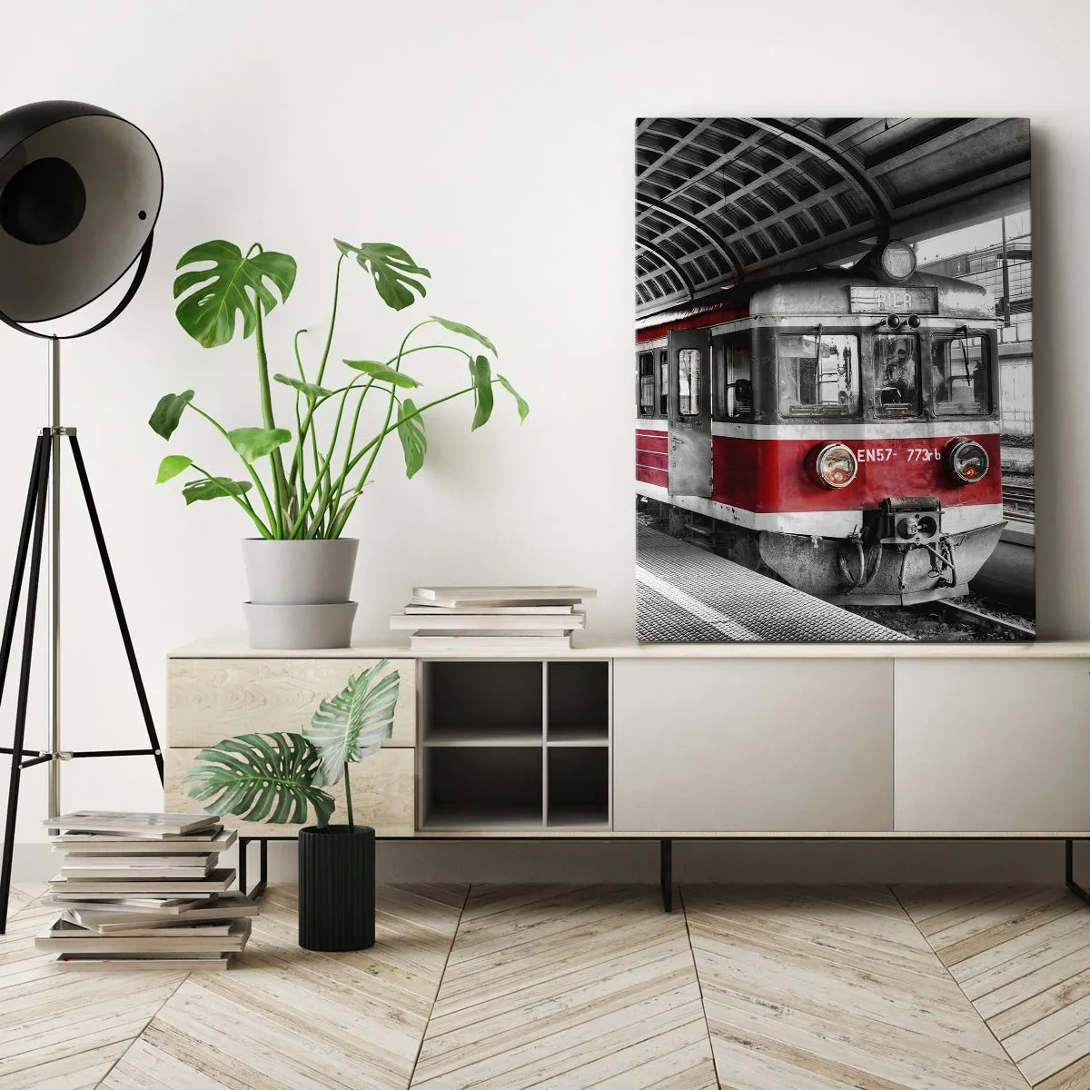 Schilderen op canvas - Misschien is het een reis van je leven? - 50x70 cm