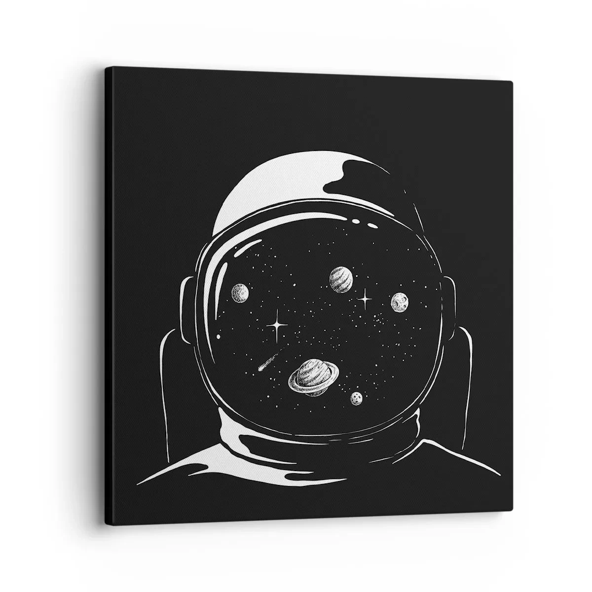 Schilderen op canvas - Mooi uitzicht - 30x30 cm