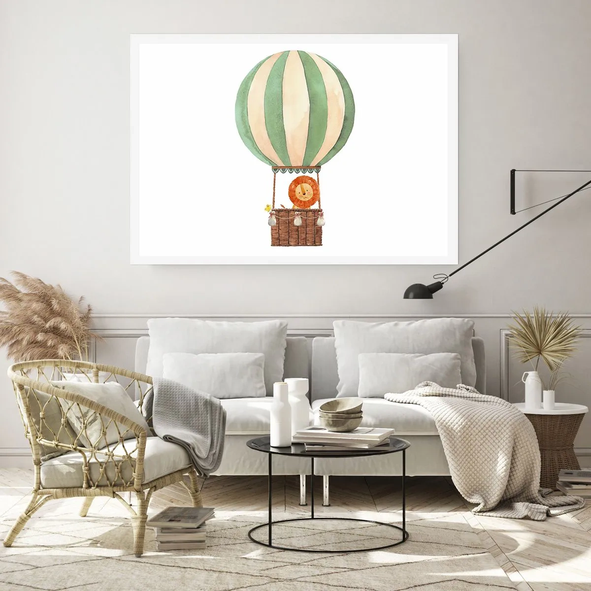 Poster - Leons reizen - 91x61 cm