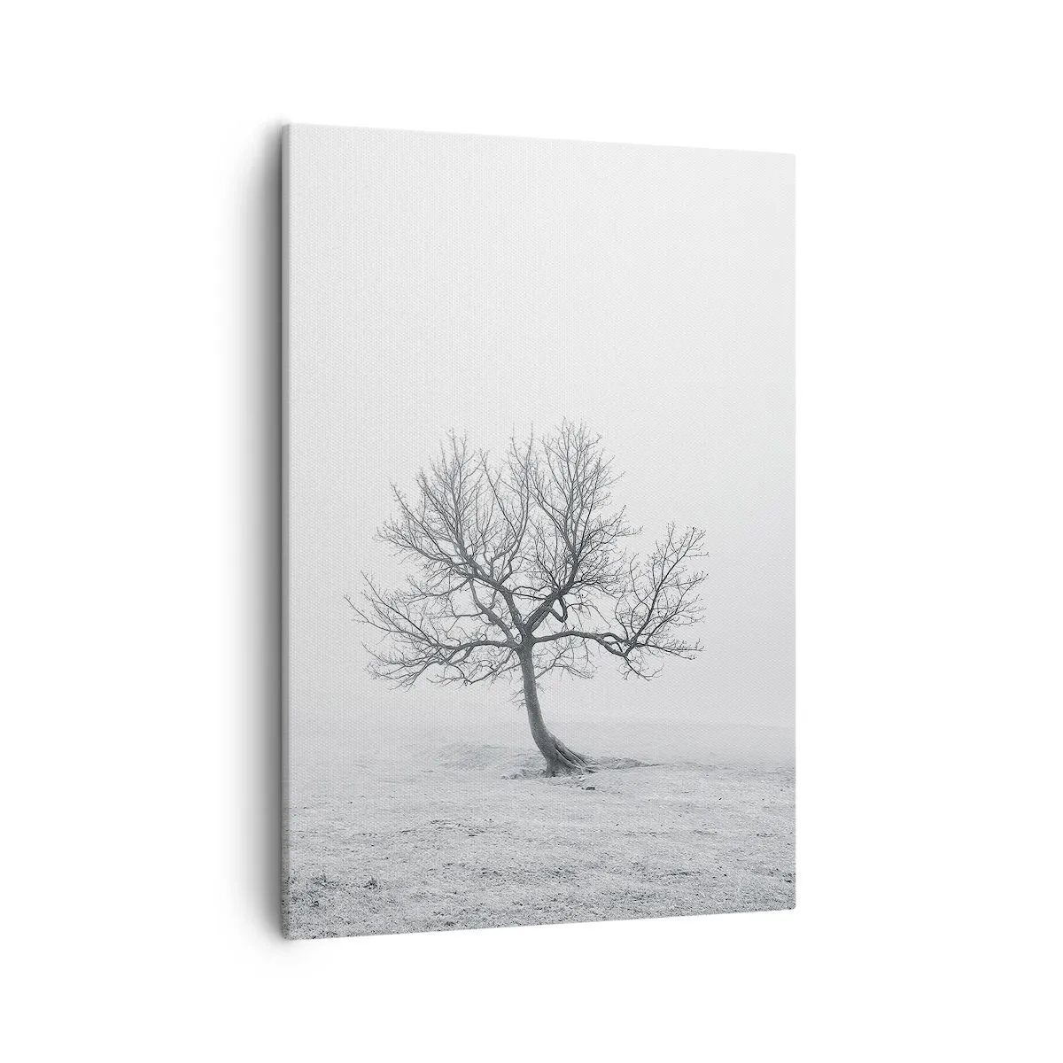 Schilderen op canvas - Tegen het niets - 50x70 cm