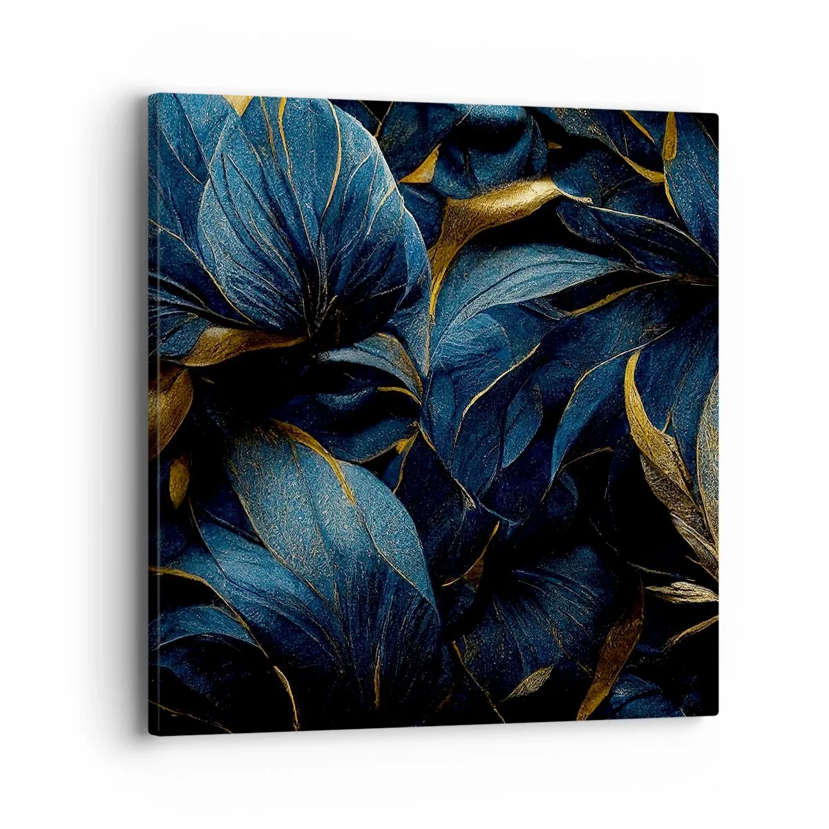 Schilderen op canvas - Met goud gevoerd - 40x40 cm