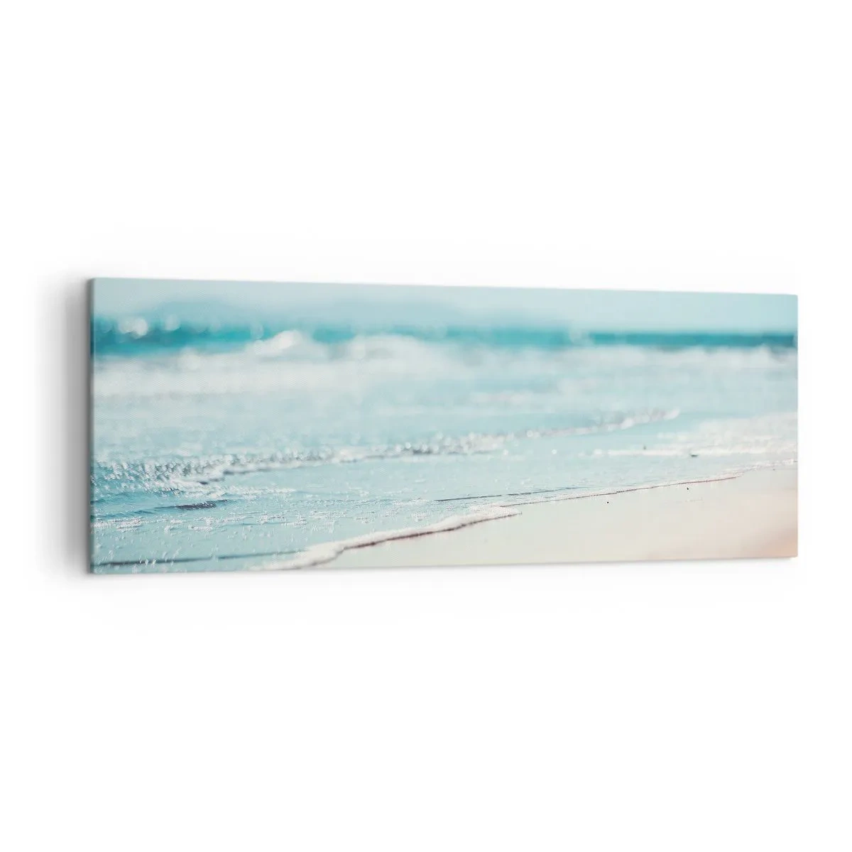Schilderen op canvas - Warmte en geluid - 140x50 cm