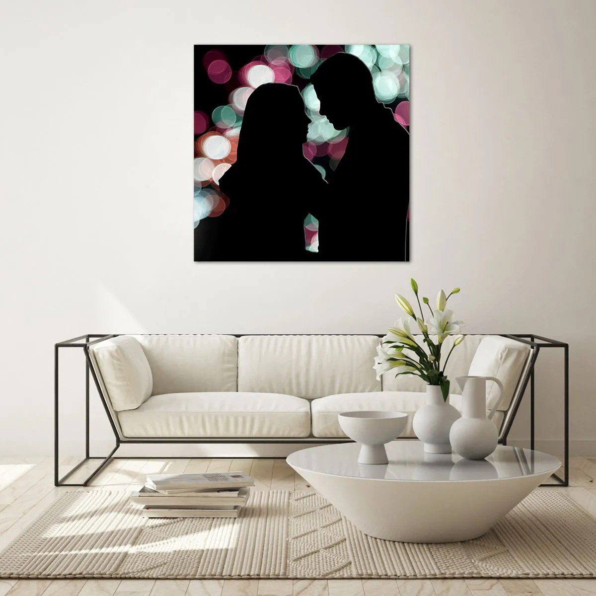 Schilderen op glas - Ja! - 60x60 cm