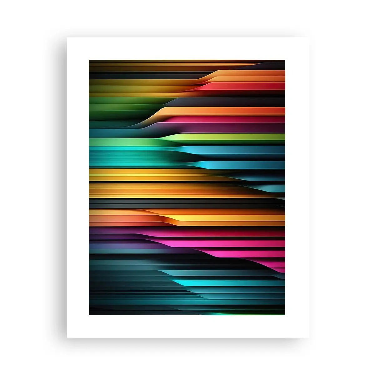 Poster - Lichtorgel - 40x50 cm