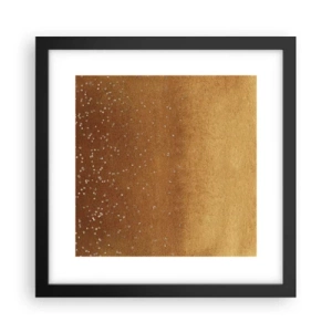 Poster in een zwarte lijst - De geboorte van het licht - 30x30 cm