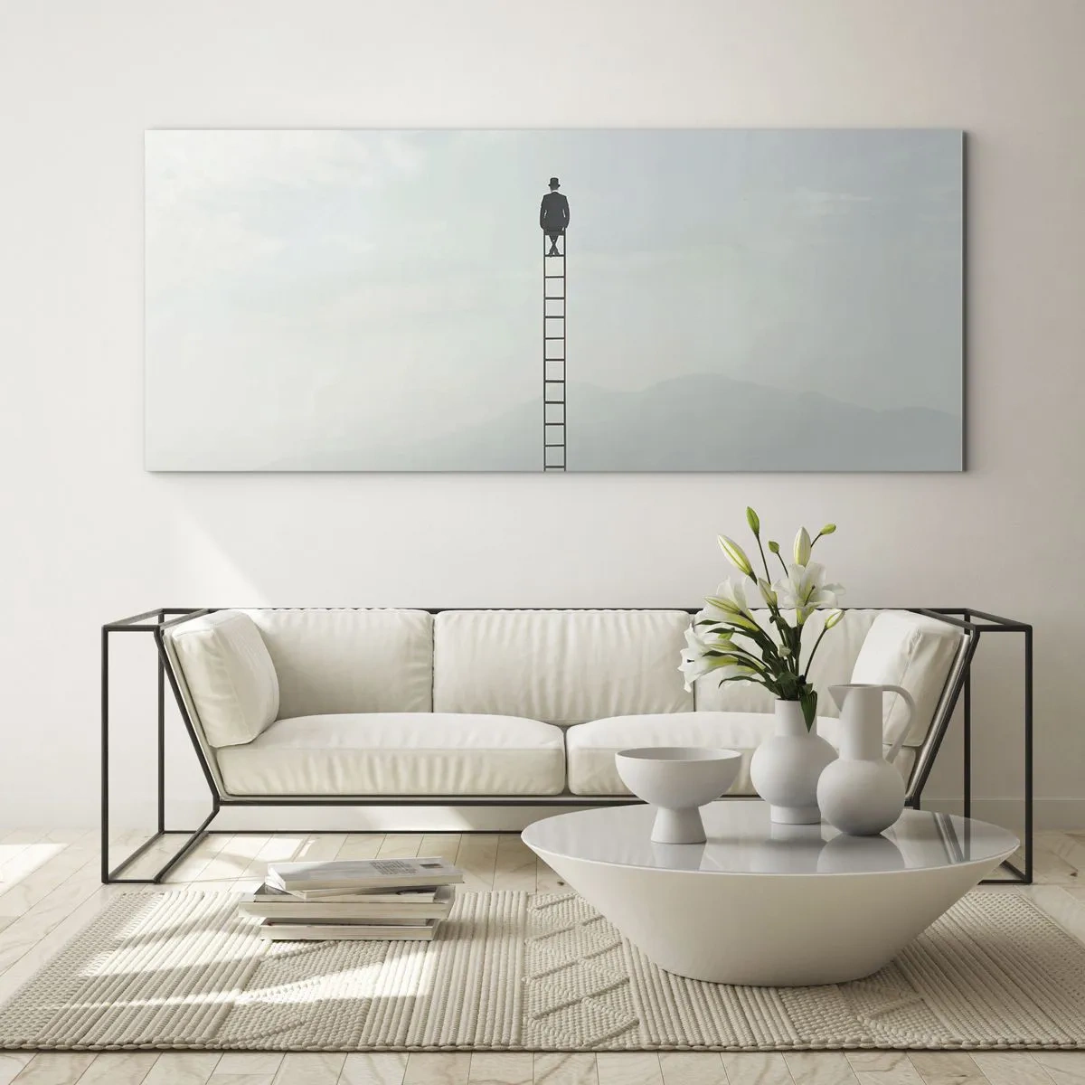 Schilderen op glas - Stap verder op! - 100x40 cm