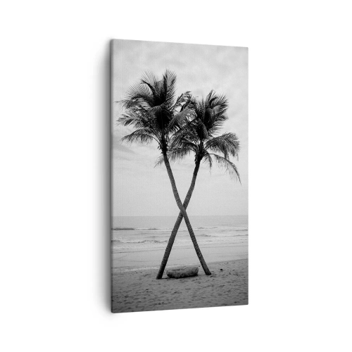 Schilderen op canvas - Een tedere aanwezigheid - 45x80 cm