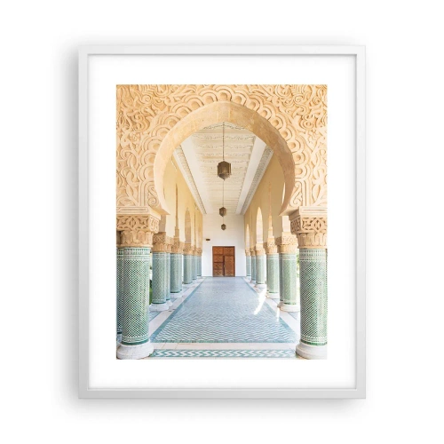 Poster in een witte lijst - Uit de verhalen van Scheherazade - 40x50 cm