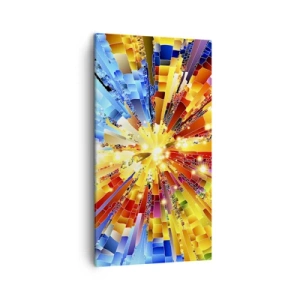 Schilderen op canvas - In medias res - 45x80 cm