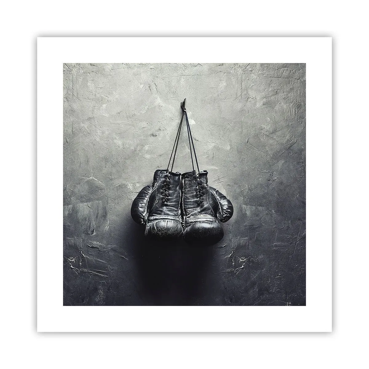 Poster - Tijd van strijd en Tijd van vrede - 40x40 cm