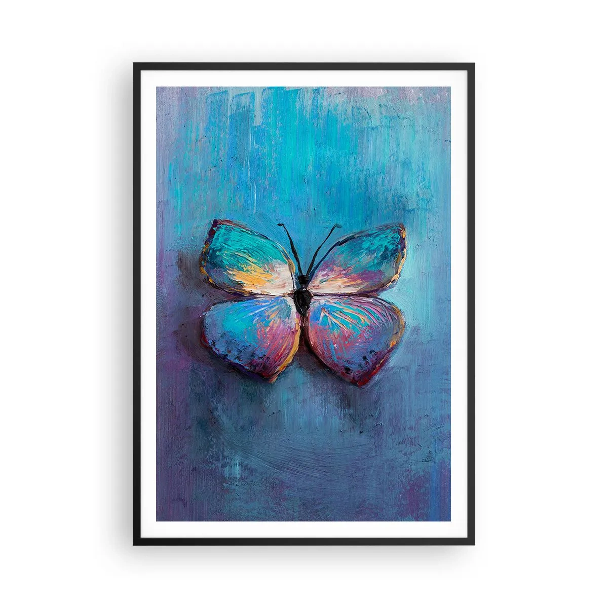 Poster in een zwarte lijst - In al zijn glorie - 70x100 cm