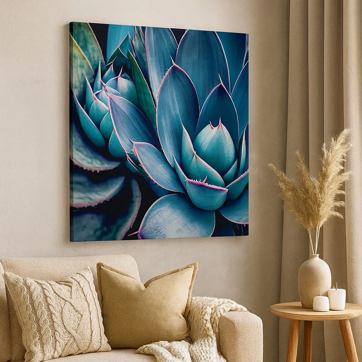 Schilderen op canvas - Levenskracht - 30x30 cm