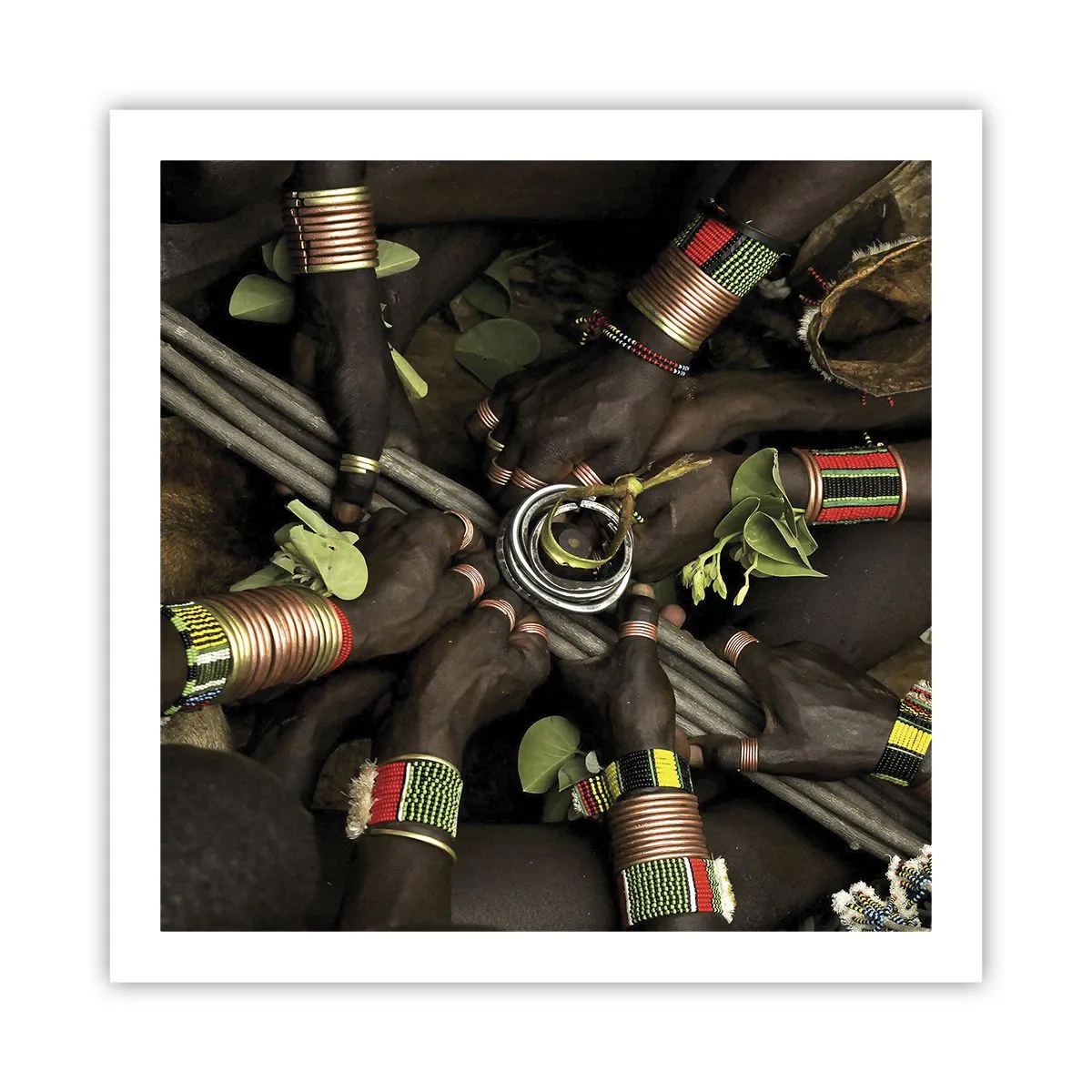 Poster - Wij zijn samen - 60x60 cm