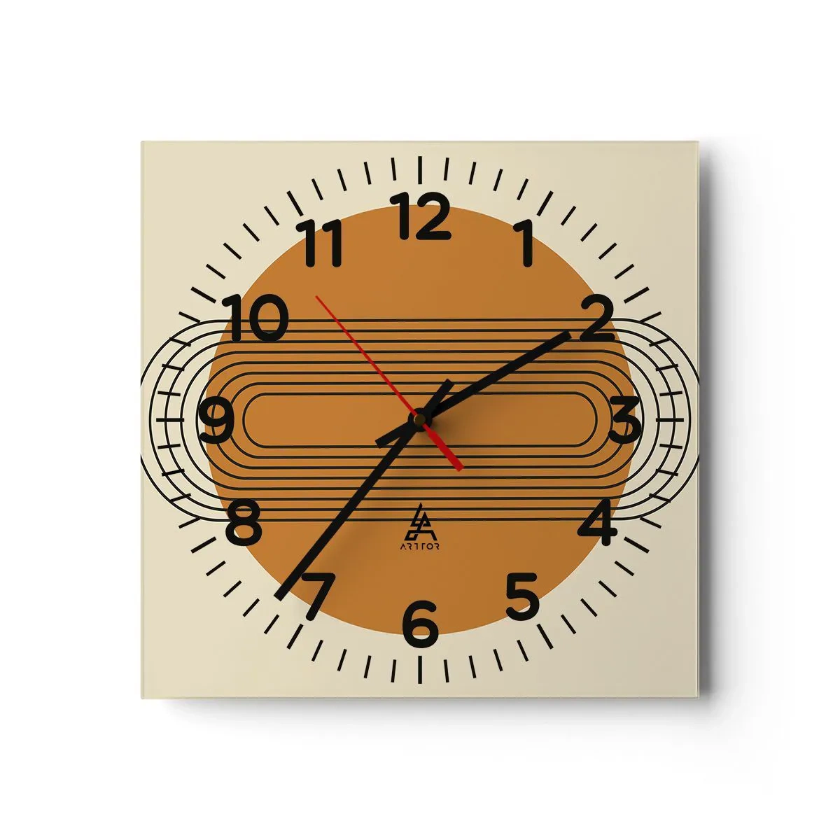 Wandklok - Klok - Perfect plan - 30x30 cm