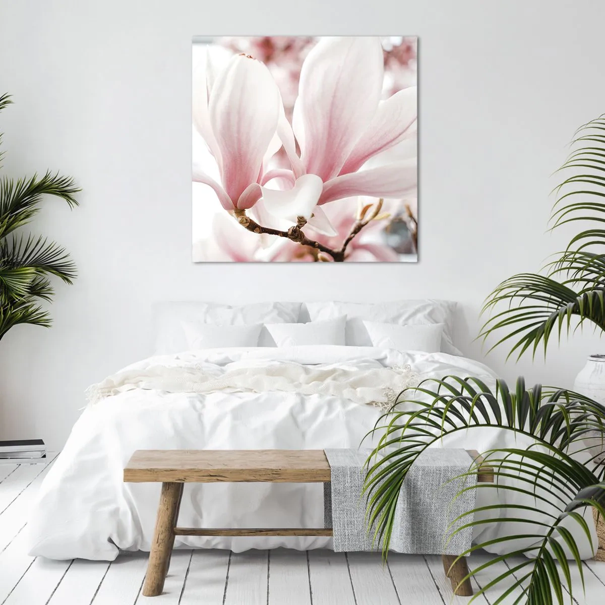 Schilderen op canvas - Een overvloed aan tederheid - 30x30 cm