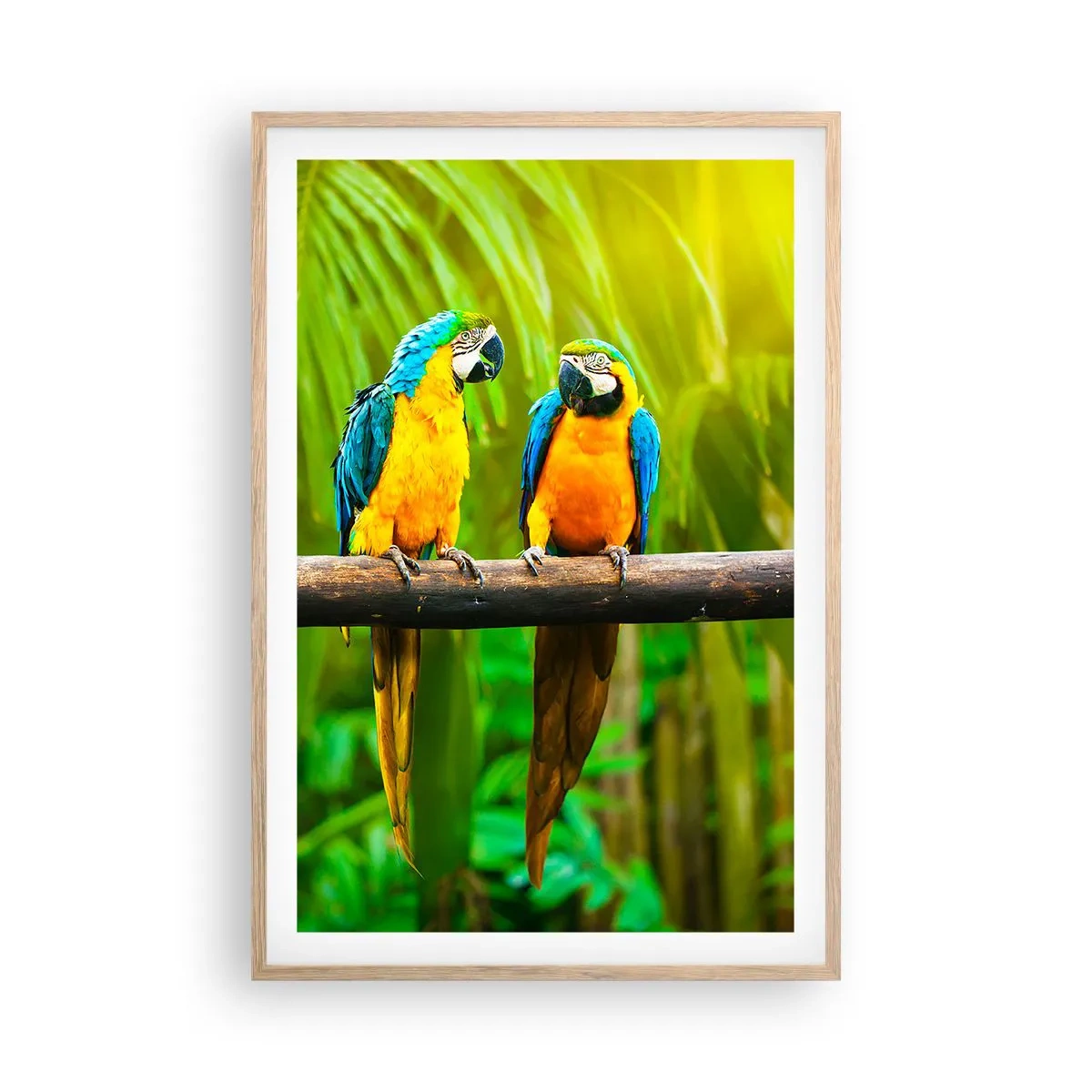 Een poster in een licht eiken lijst - En heb je gehoord dat ze...? - 61x91 cm