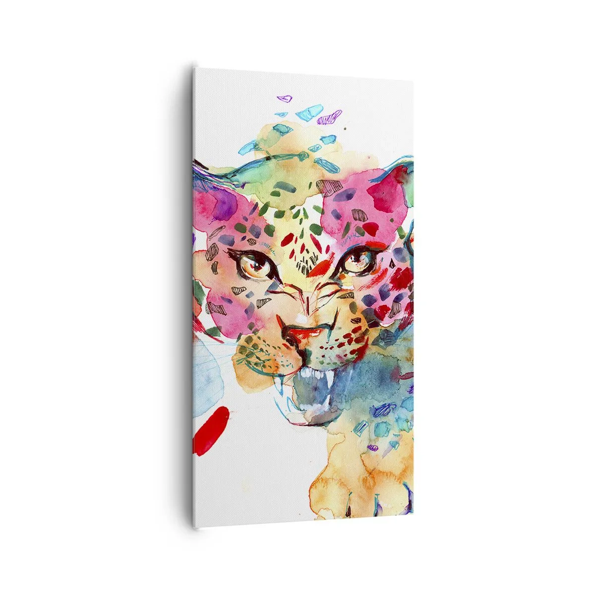 Schilderen op canvas - Schoonheid en het beest - 65x120 cm