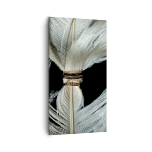 Schilderen op canvas - ... en ik zal je niet verlaten ... - 55x100 cm