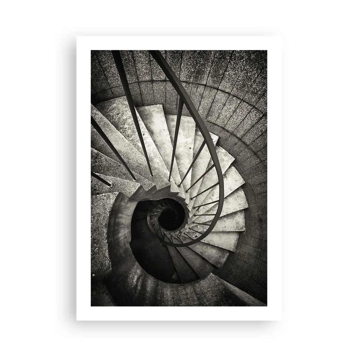 Poster - De trap op, de trap af - 50x70 cm