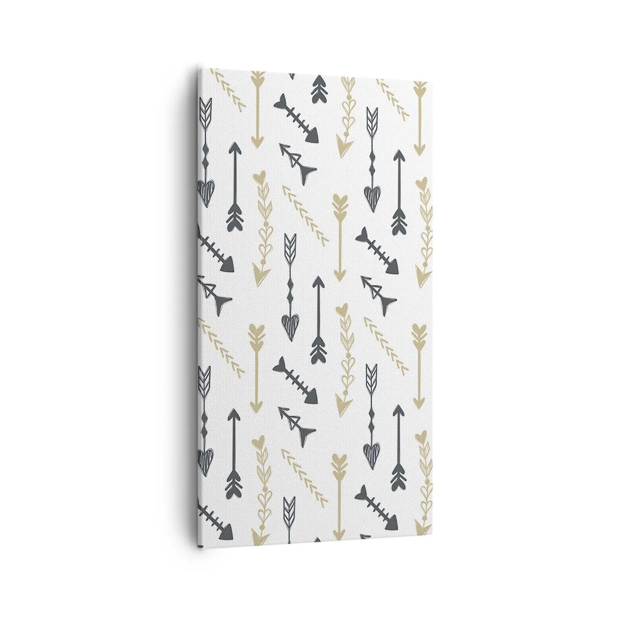 Schilderen op canvas - De droom van de boogschutter - 55x100 cm