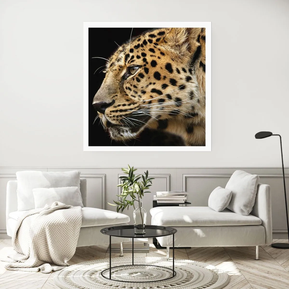 Poster - Rustig, gefocust, klaar - 40x40 cm