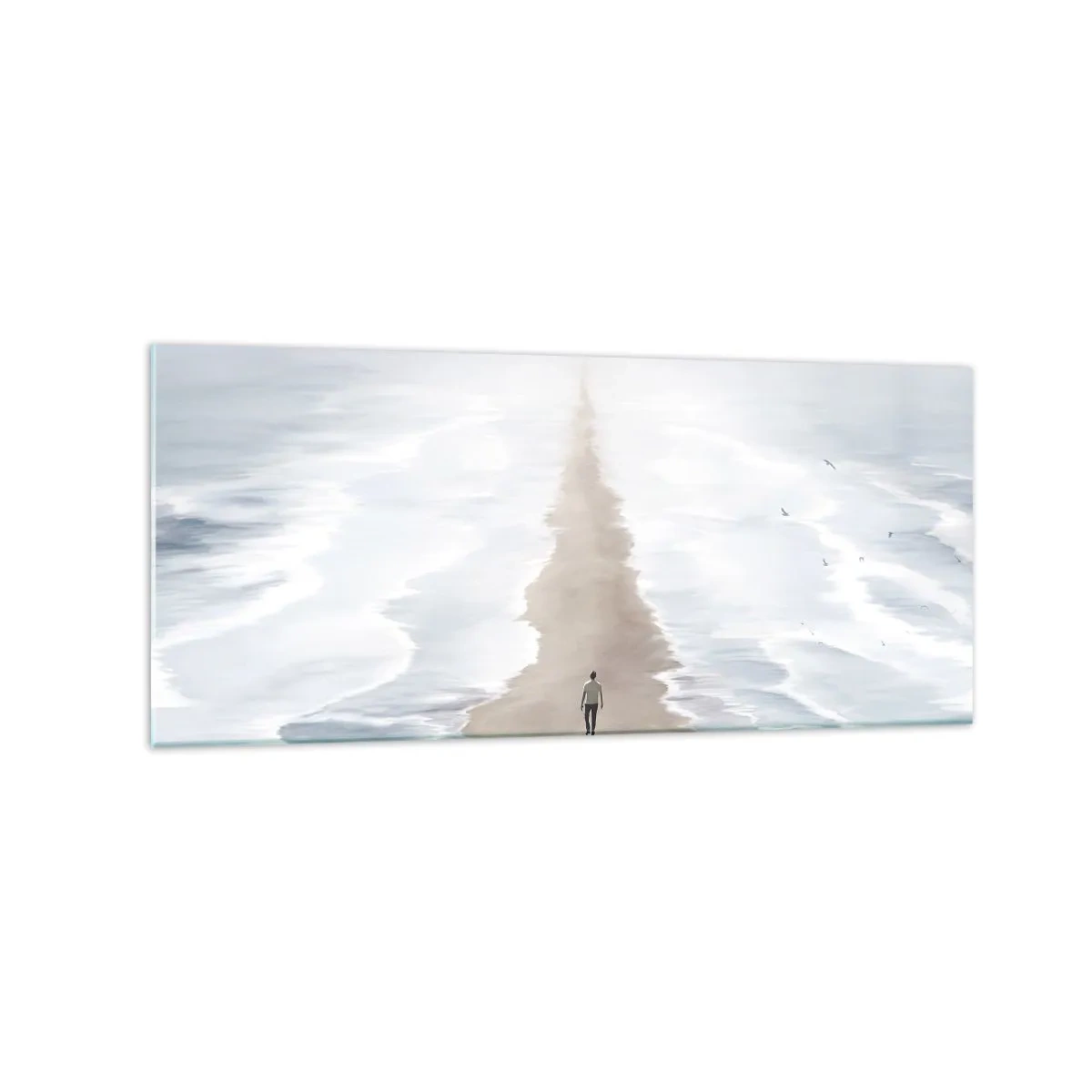 Schilderen op glas - Een gouden toekomst - 120x50 cm