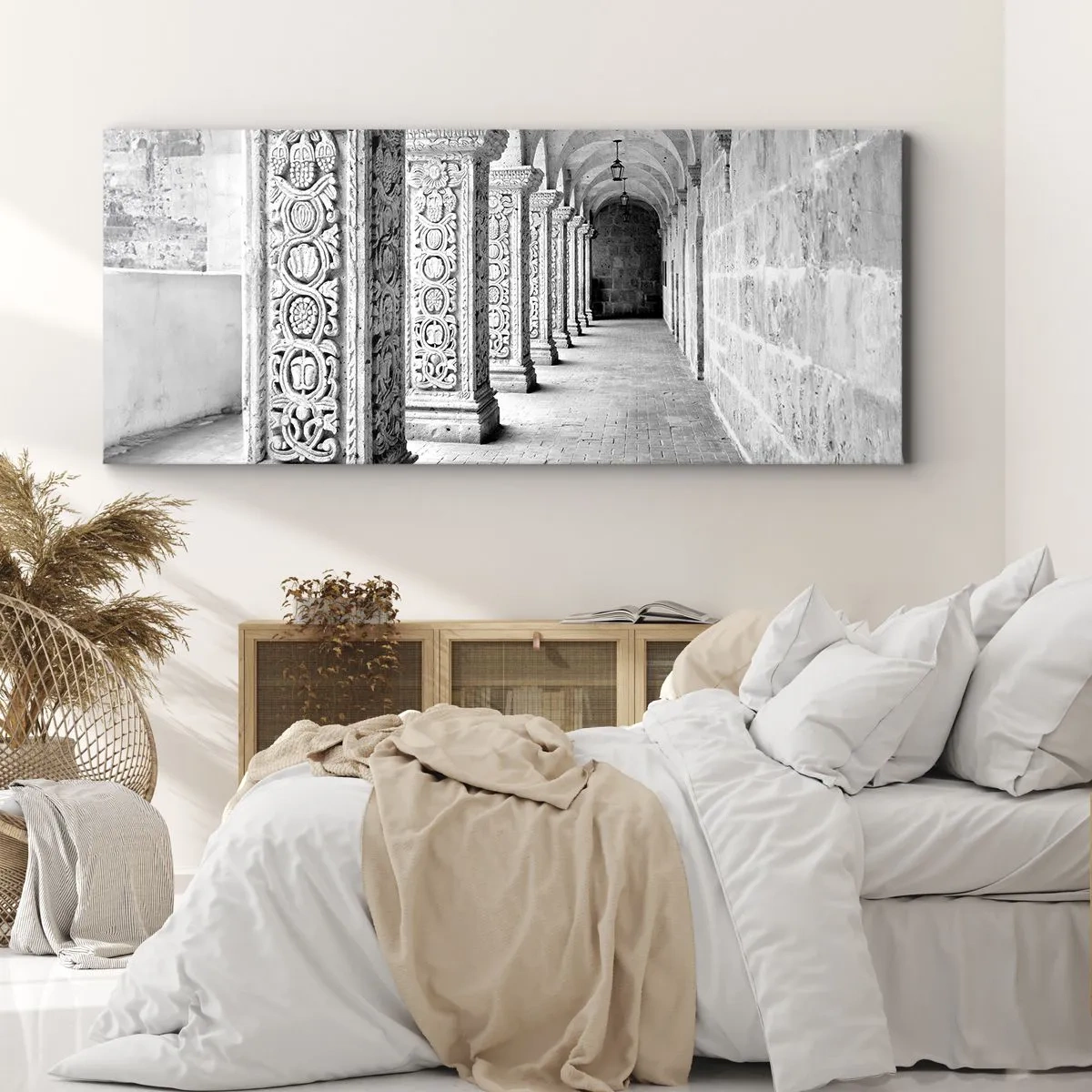 Schilderen op canvas - En waar naar toe….? - 160x50 cm