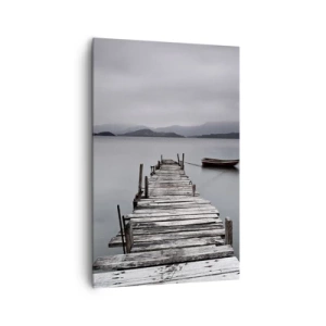 Schilderen op canvas - Je kunt morgen gaan - 80x120 cm