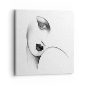 Schilderen op canvas - In de stijl van Łempicka - 30x30 cm