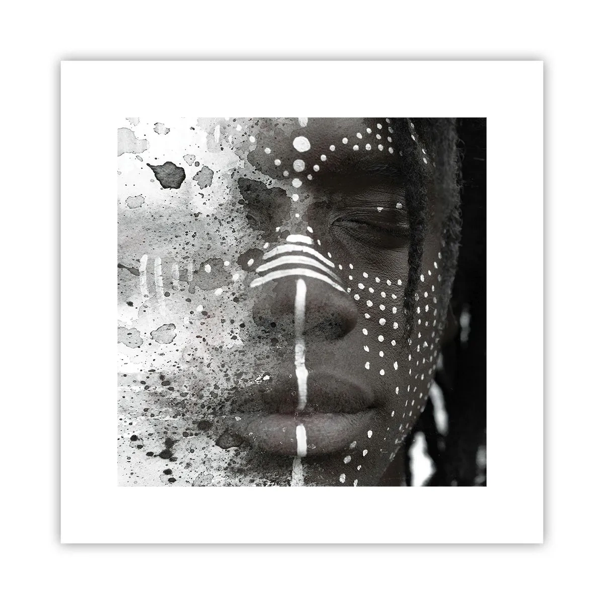 Poster - Ontdek de oergeest - 30x30 cm